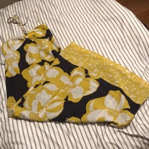 Ann Taylor loft maxi halter dress size 6